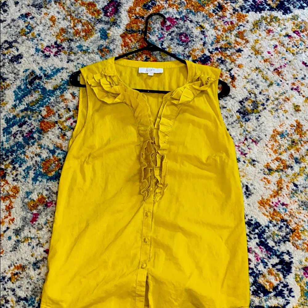 Ann Taylor Loft Medium Sleeveless Shirt